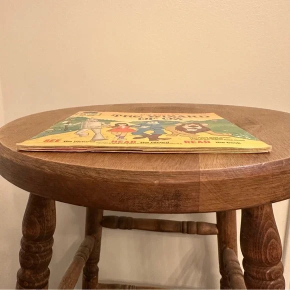 Vintage 1978 The Story Of The Wizard Of Oz 24 Page Book Record 33 1/3 RPM #347 - Picture 12 of 16